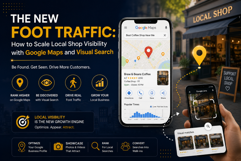 The New Foot Traffic: How to Scale Local Shop Visibility with Google Maps and Visual Search